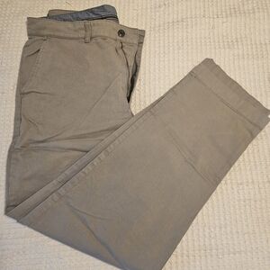 L.L. Bean Tan Chinos Classic Cotton Twill